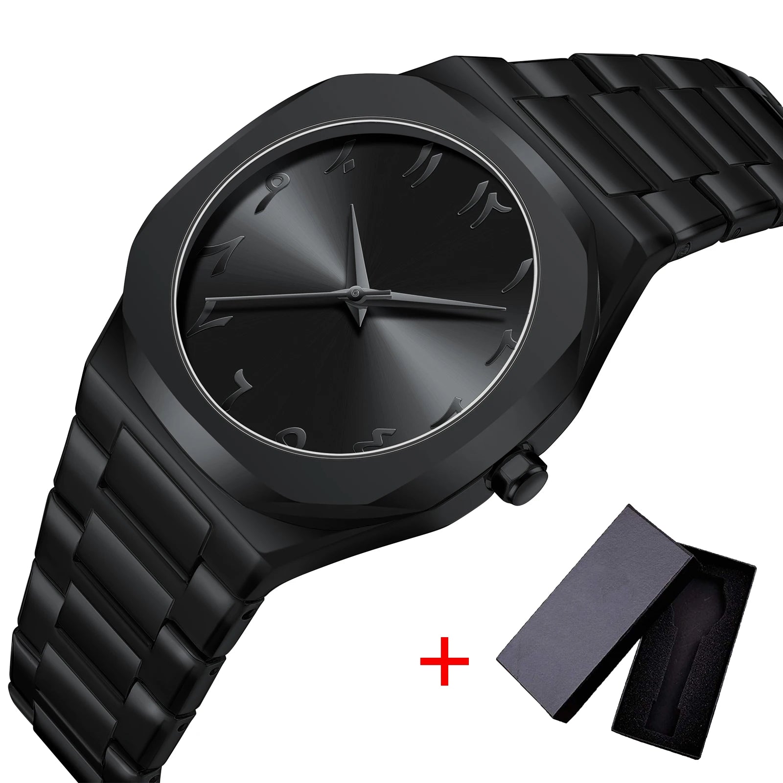 Reloj Minimalista Masculino All Black – Diseño Único y Moderno